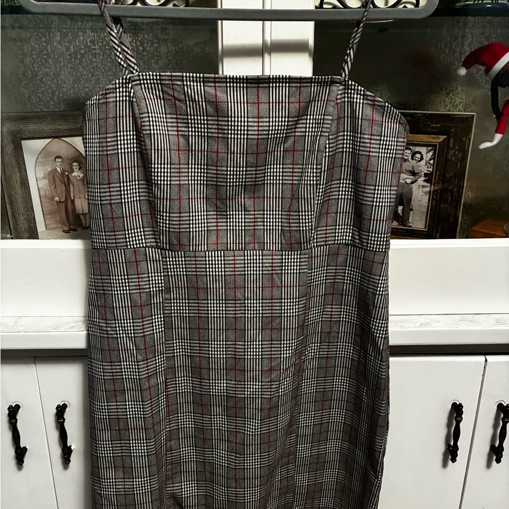 Forever 21 Plaid Skort Jumper size Large